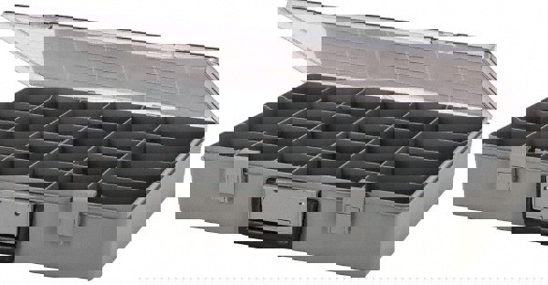 24 Compartment Gray Small Parts Storage Box